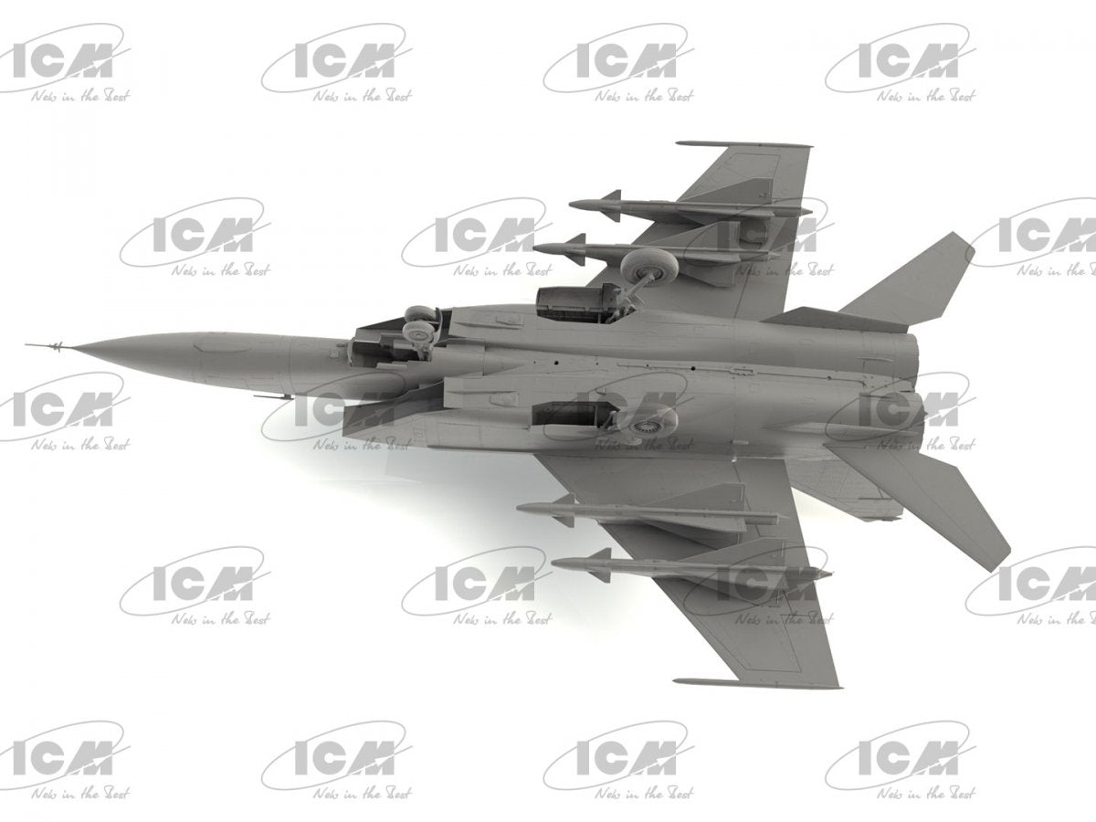 ICM 72177 MiG-25PD Soviet Interceptor Fighter 1/72 – zdjęcie 5