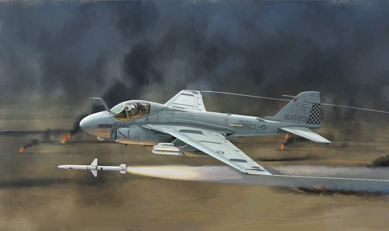 Italeri 1392 A-6E TRAM INTRUDER GUERRE DU GOLFE 1/72