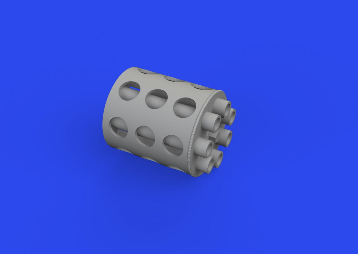 Eduard 648919 A-10C rotary gun flash suppressor PRINT Academy 1/48 – immagine 2