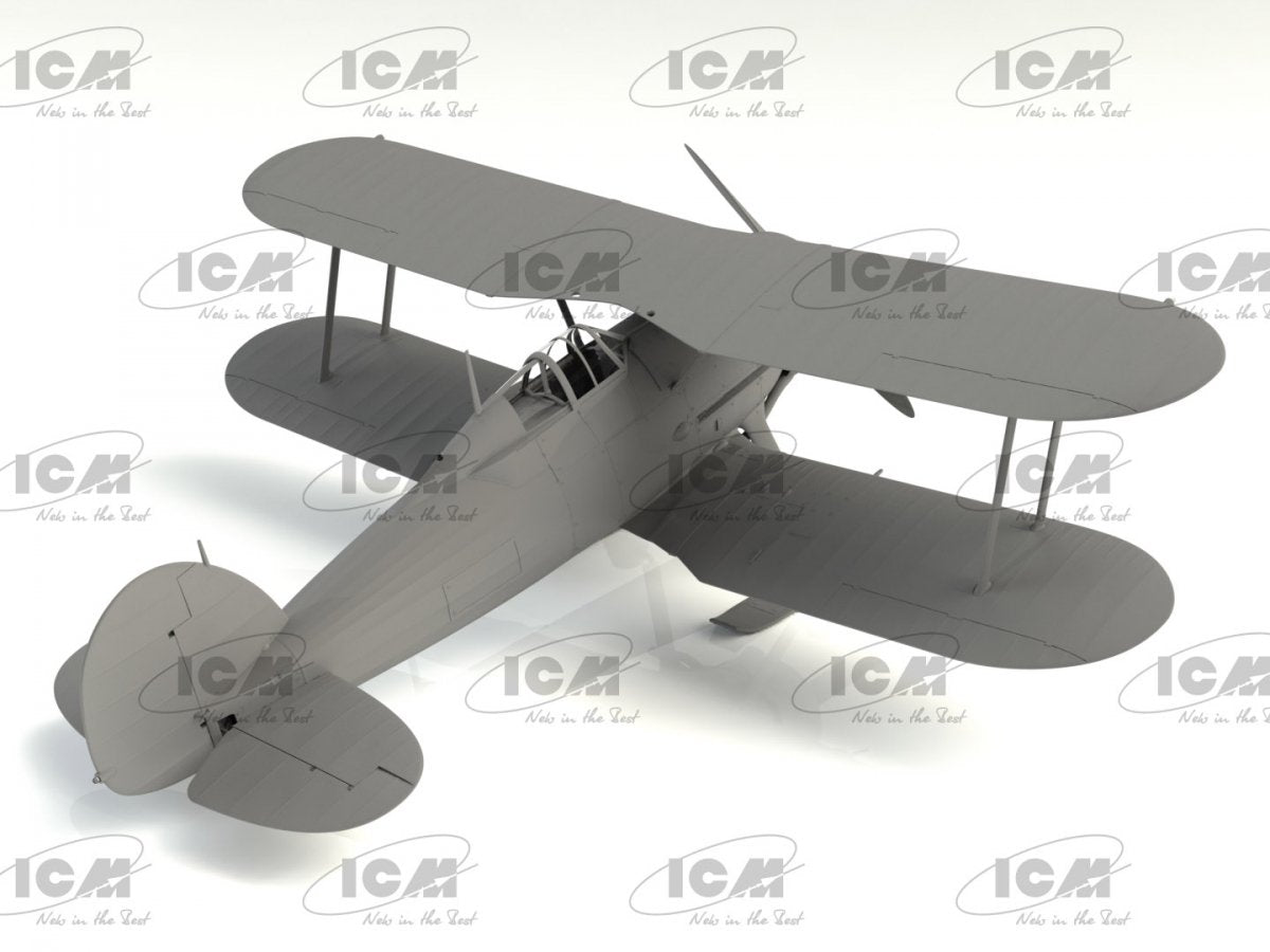 ICM 32044 J-8 Gladiator WWII Swedish Fighter 1/32 – zdjęcie 4