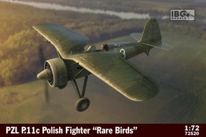IBG 72520 PZL P.11c Chasseur polonais - Rare Birds 1/72