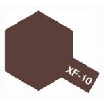 Tamiya XF10 Flat Brown (81710) Acrylic paint 10ml – immagine 2