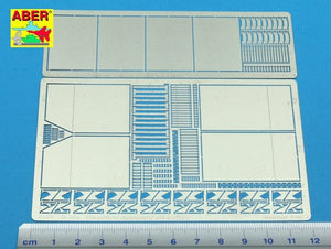 Aber 35A082 Side skirts for Jagdpanzer IV L/48 and L/70(V) 1/35 – immagine 2