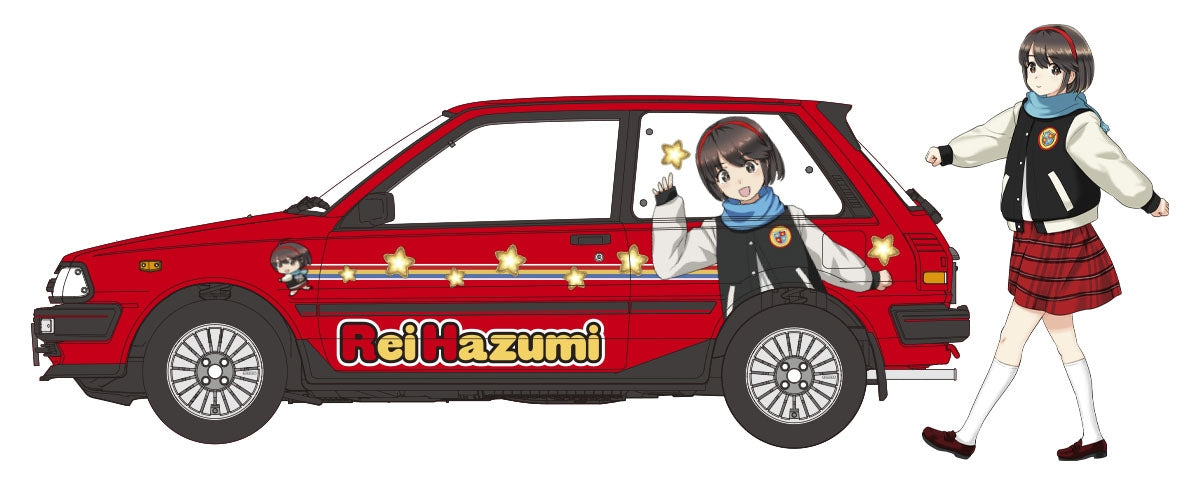 Hasegawa SP633 Toyota Starlet EP71 &amp;quot;Rei Hazumi&amp;quot; avec figurine 1/24 – image 6