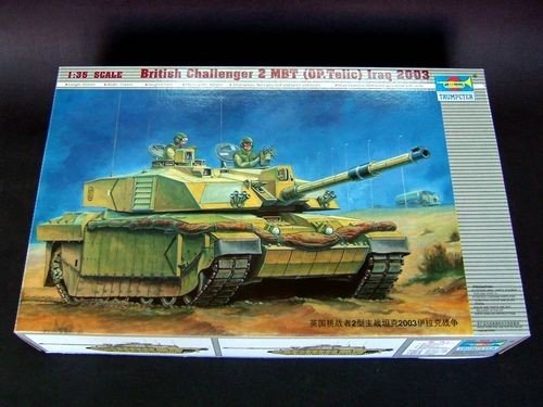 Trumpeter 00323 British Challenger 2 MBT (OP. Telic) Iraq 2003 1/35 – immagine 2