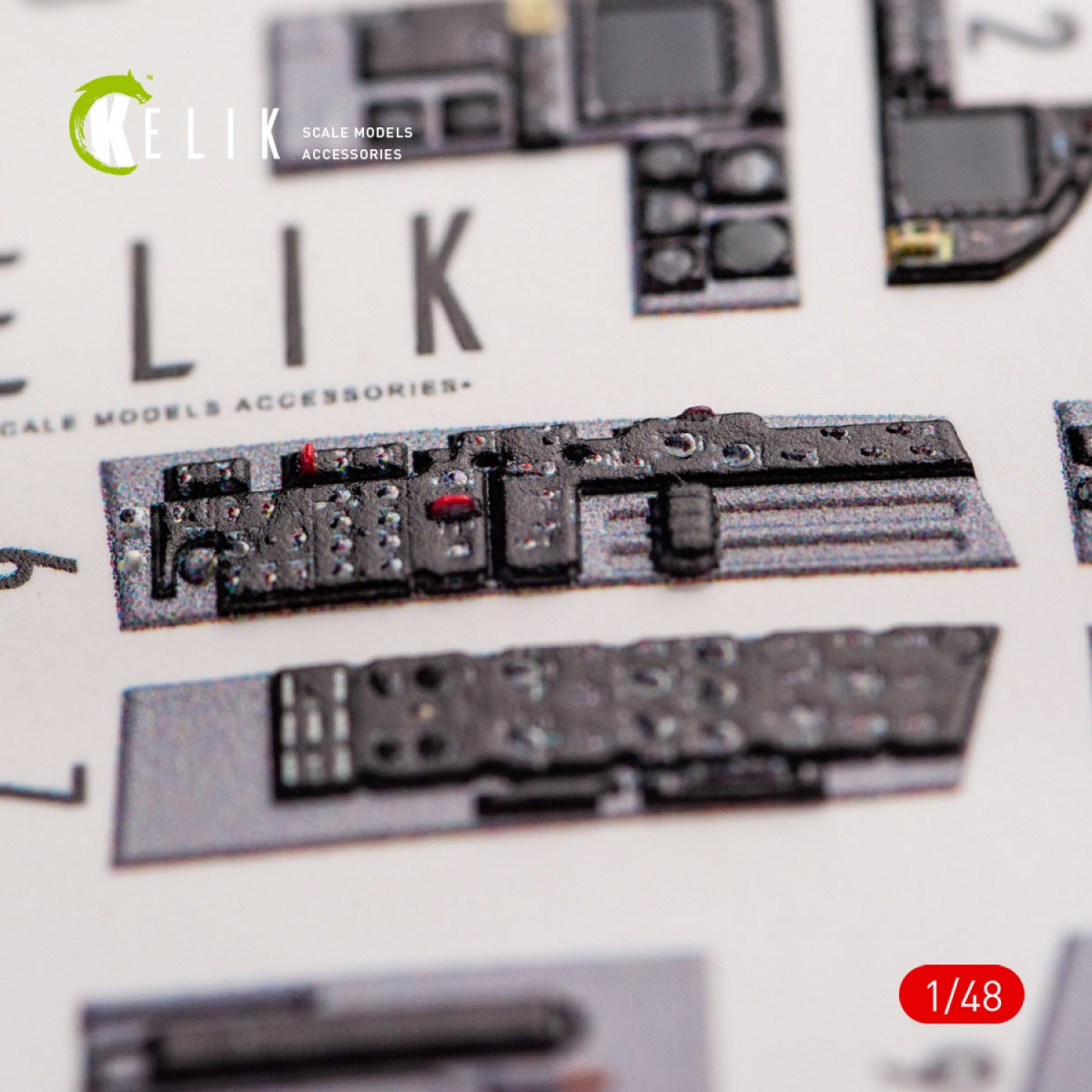 KELIK K48065 Décalcomanies 3D pour intérieur du F-18C Hornet, pour maquette Hasegawa au 1/48 – image 6