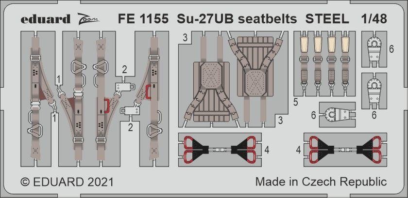 Eduard BIG49286 Su-27UB GWH 1/48 – zdjęcie 3