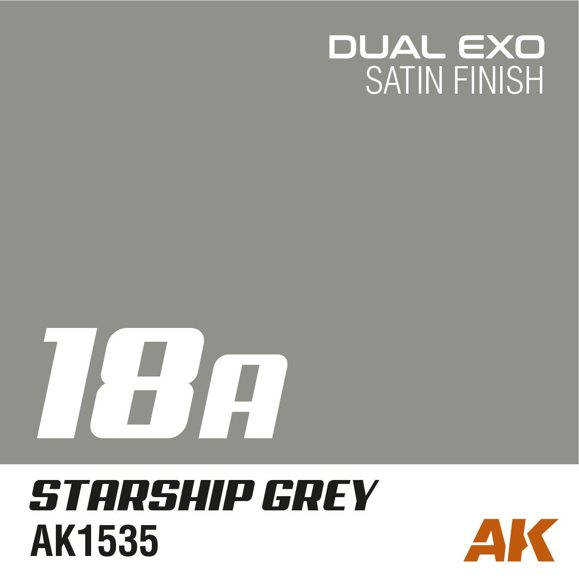 AK Interactive AK1562 DUAL EXO SET 18 – 18A STARSHIP GREY &amp;amp; 18B NCC GREY – Bild 2