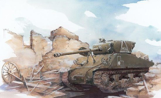 Dragon 6188 M4A2 (76) Red Army Sherman 1/35