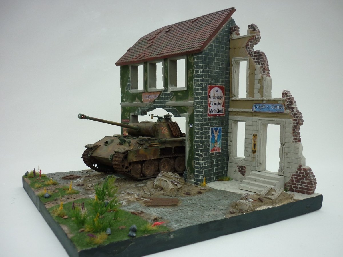 RT-Diorama 35130 Diorama-Base: &amp;quot;Der Durchbruch&amp;quot; im Maßstab 1/35 – Bild 7