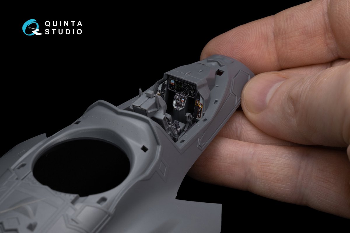 Quinta Studio QD48326 F-35B 3D-Printed &amp;amp; coloured Interior on decal paper (Italeri) 1/48 – imagen 10