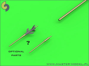 Master AM-48-120 Su-9 / Su-11 (Fishpot / Fishpot C) - Pilot Tubes and missile rails heads 1/48 – Bild 3