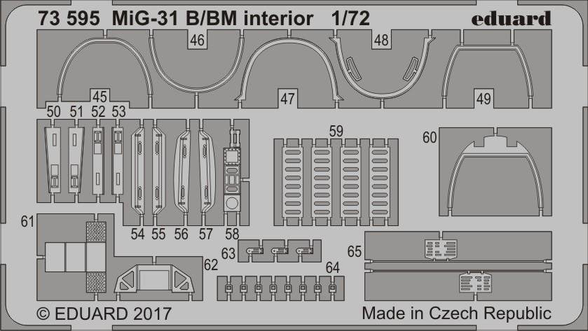Eduard 73595 MiG-31B/ BM TRUMPETER 1/72 – zdjęcie 2