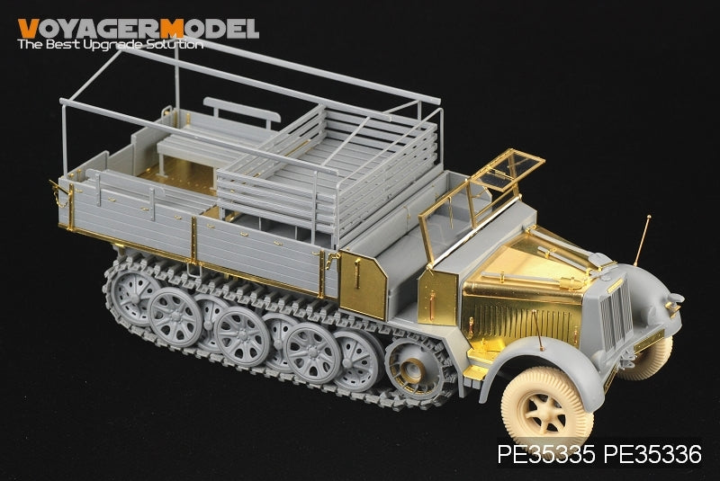 Voyager Model PE35335 WWII German Sd.Kfz.7 8t Late Production For DRAGON 6562 1/35 – zdjęcie 5