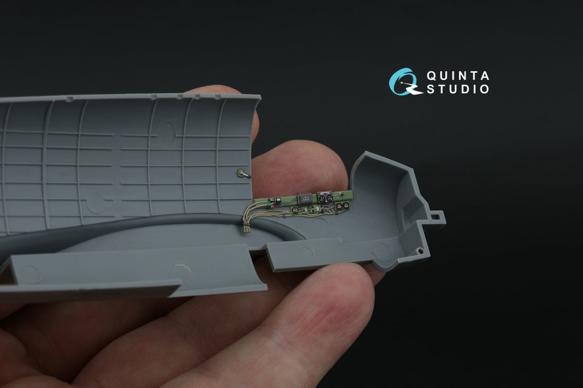 Quinta Studio QDS-48556 Bristol Beaufighter TF.Mk.X 3D-Printed &amp;amp; coloured Interior on decal paper (Tamiya) (small version) 1/48 – immagine 5