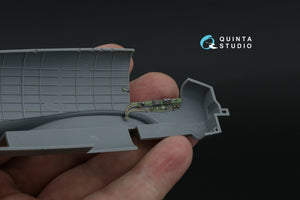 Quinta Studio QDS-48556 Bristol Beaufighter TF.Mk.X 3D-Printed &amp;amp; coloured Interior on decal paper (Tamiya) (small version) 1/48 – immagine 5