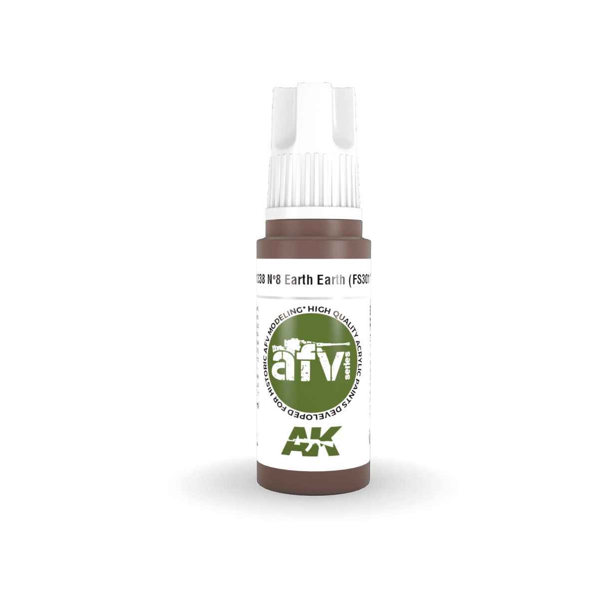 AK Interactive AK11338 Nº8 Earth Red (FS30117) 17ml – imagen 2