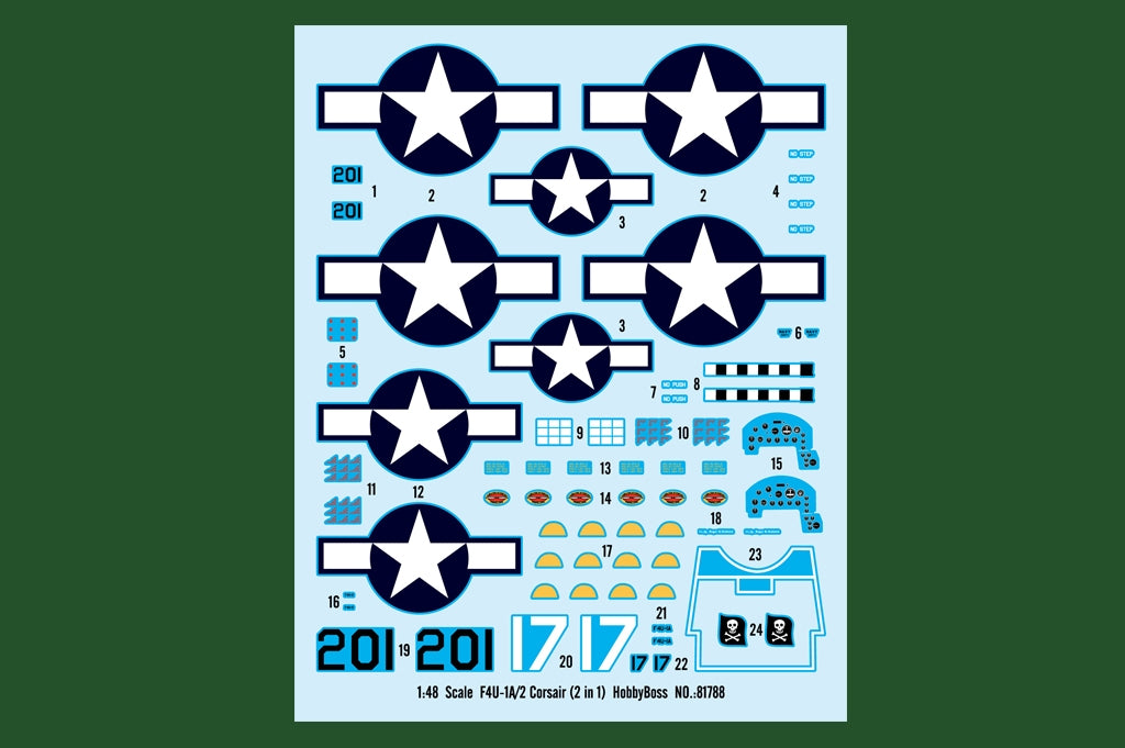 Hobby Boss 81788 F4U-1A/2 Corsair (2 en 1) 1/48 – image 5
