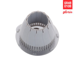 Gloria GR48012B F-16CJ F110-GE Exhaust Nozzle &amp;amp; Afterburner CLOSED TAMIYA 1/48 – zdjęcie 5