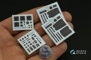 Quinta Studio QD+35119 AH-1Z 3D-Printed coloured Interior on decal paper (Academy) (with 3D-printed resin parts) 1/35 – Bild 4