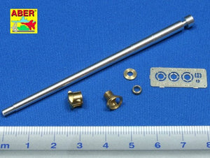 Aber 35L-046 German 75 mm Barrel for Kwk 40 L/48 with early model muzzle brake for Pz.Kpfw. IV Ausf.G late - Ausf.H 1/35 – immagine 2