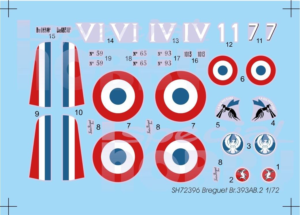 Special Hobby 72396 Breguet Br.693AB.2 &amp;#39;French Attack-Bomber&amp;#39; 1/72 – immagine 6