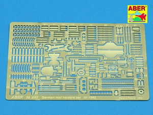 Aber 35A003 Uchwyty do niemieckich narzędzi do1943 1/35