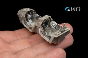 Intérieur imprimé en 3D et coloré sur papier décalcomanie Quinta Studio QD48231 F-14A Late (pour maquette Tamiya) 1/48 – image 7