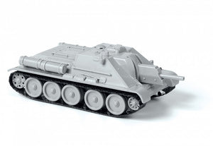 Zvezda 5043 SU-122 SOVIET TANK DESTROYER 1/72 – zdjęcie 3