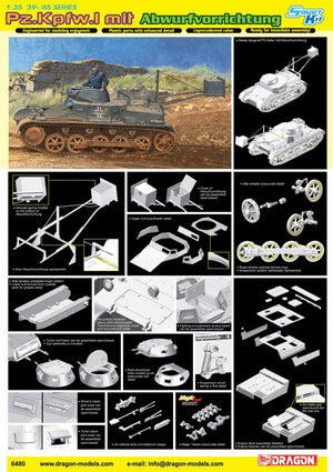 Dragon 6480 Pz.Kpfw.I with Abwurfvorrichtung (1/35) – image 2