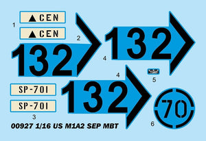 Trumpeter 00927 US M1A2 SEP MBT 1/16 – immagine 6
