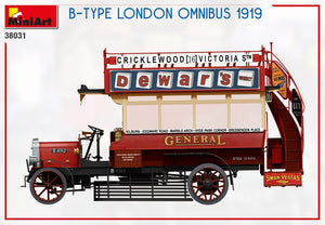 MiniArt 38031 B-TYPE LONDON OMNIBUS 1919 1/35 – zdjęcie 14
