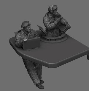 Panzer Art FI35-211 British tanks turret Pixie suit set 1/35 – immagine 3