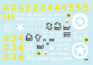 Star Decals 35-989 US 66th Armored Regiment 1/35 – image 2
