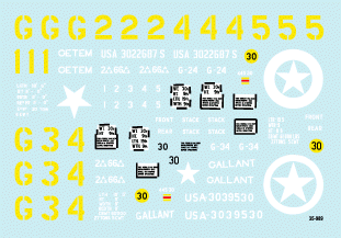 Star Decals 35-989 US 66th Armored Regiment 1/35 – image 2