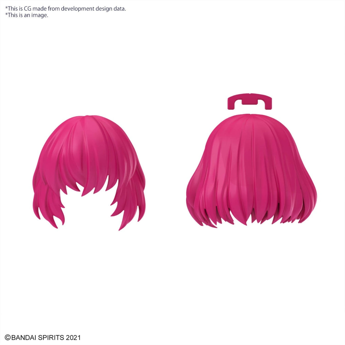 Bandai 67139 30MS OPTION HAIR STYLE PARTS VOL.10 ALL 4 TYPES – Bild 10