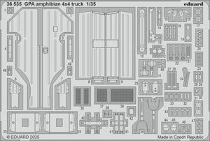 Camion amphibie 4x4 Eduard 36535 GPA TAMIYA 1/35