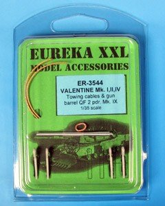 Eureka XXL ER-3544 Towing cable for Valentine I, II, IV, VI & VII 1/35