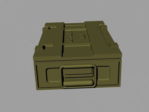 Panzer Art RE35-383 Ammo boxes for 25pdr (HE and AT pattern) 1/35 – Bild 3
