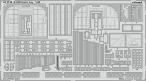 Eduard 481159 B-24D bomb bay HOBBY BOSS 1/48