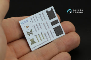 Quinta Studio QD48214 F-15C PAD-upgraded 3D-Printed &amp;amp; coloured Interior on decal paper with resin parts (GWH) 1/48 – Bild 11
