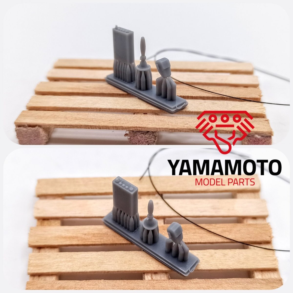 Yamamoto YMPTUN80 CB Radio Set 1/24 – immagine 2