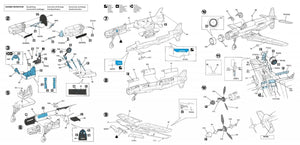 Hobby 2000 72060 Dornier Do 335 A-1 Pfeil ( DRAGON+ CARTOGRAF + MASKI ) 1/72 – immagine 3
