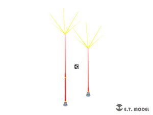 E.T. Model P35-271 WWII German 1.8M Star Antenna Set 1/35 – imagen 2