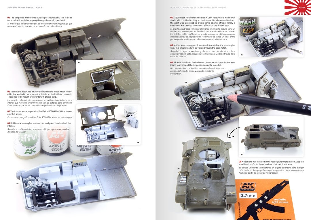 AK Interactive AK549 BLINDAGE JAPONAIS PENDANT LA SECONDE GUERRE MONDIALE – image 3
