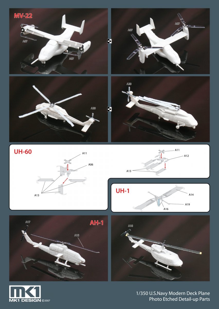 MK1 Design MS-35040 Deck Plane Detail-UP 1/350 – imagen 4