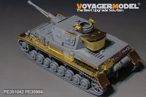 Voyager Model PE351042 WWII German Pz.Kpfw.IV Ausf.F2 Basic For Border BT-003 1/35 – immagine 7