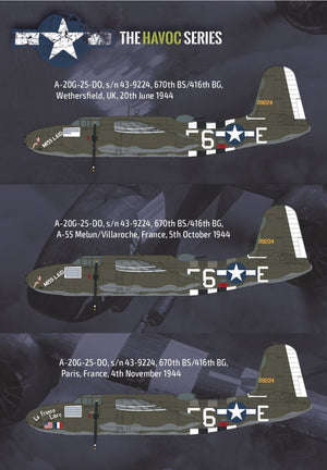 HK Models 01E039 A-20G Havoc over Europe 1/32 – zdjęcie 10