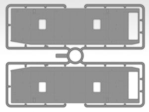 ICM 53201 Universal Military Pod and M8A1 US Landing Mat 1/35 – immagine 7