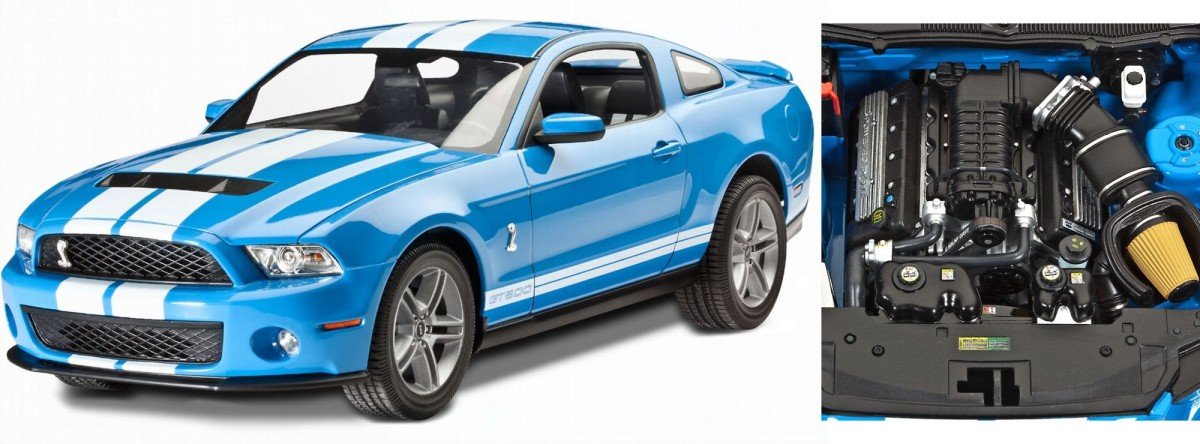 Revell 07089 2010 Ford Shelby GT500 1/12 – immagine 5